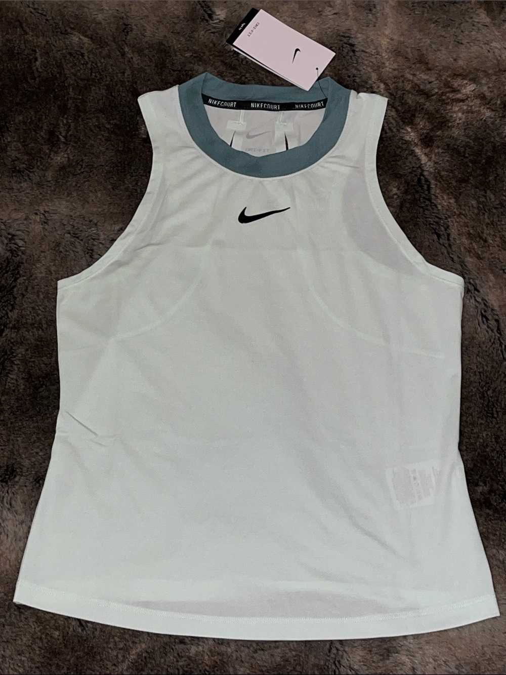 Nike Tennis Court Dri Fit Advantage Tank Top Women's M green  FD5672-394 $55
